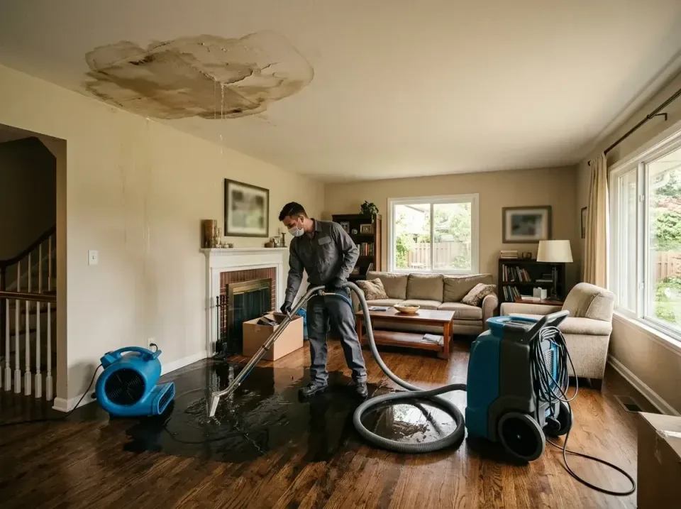 attic-pipe-burst-ceiling-drip-008 — frequently asked questions, Water Damage Restoration & Carpet Care in Farmingdale, NY